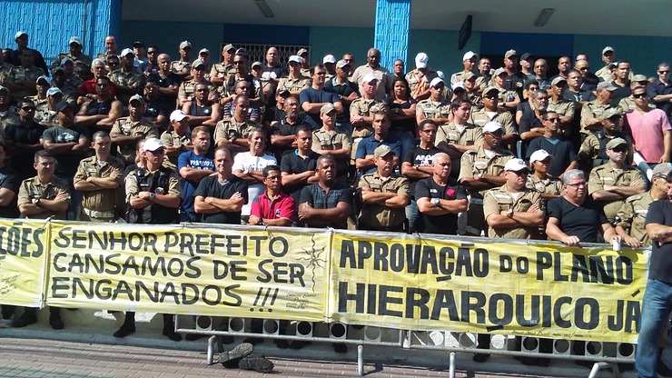 Guarda faz paralisação de 24 horas com apoio do Sindspef