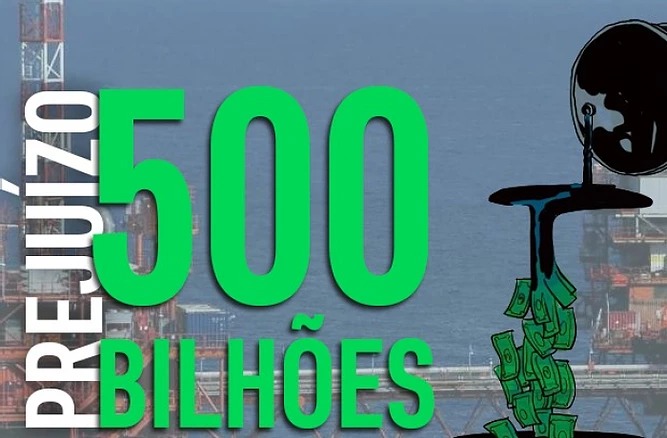 PRIVATIZAÇÃO DO PRÉ-SAL PODE DAR PREJUÍZO DE MAIS DE R$ 500 BILHÕES AO PAÍS